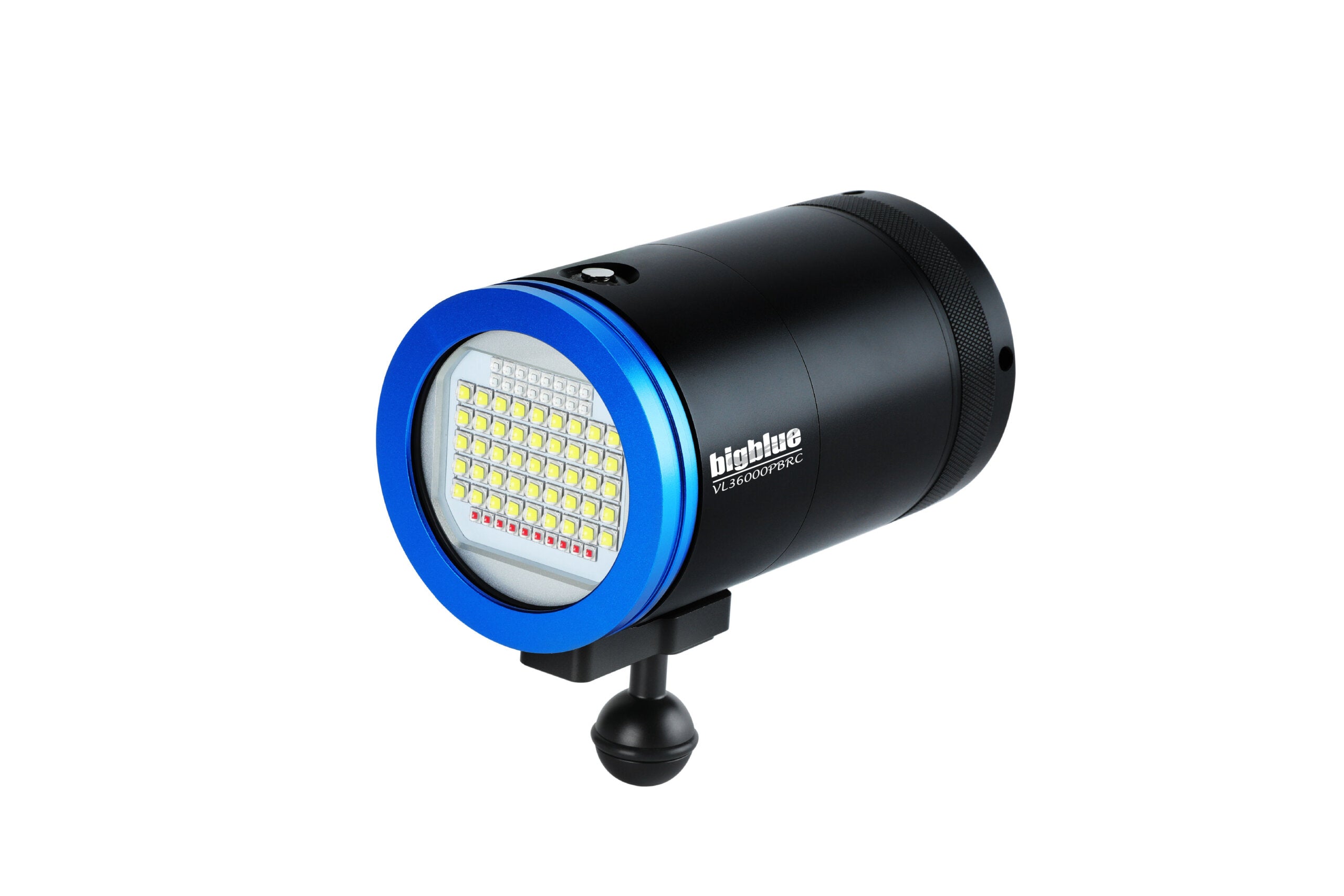 36000-LUMEN PRO VIDEO LIGHT WITH BUILT-IN BLUE & RED LED – REMOTE CONTROL READY