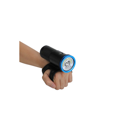9000-LUMEN DUAL-BEAM VIDEO & TECH LIGHT W/ BUILT-IN BLUE & RED LIGHT