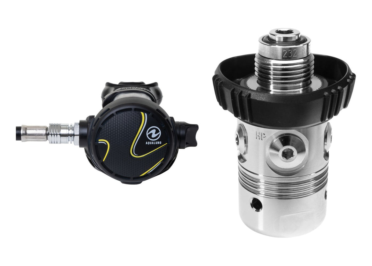Aqua Lung Calypso Classic regulator, second stage and DIN first stage