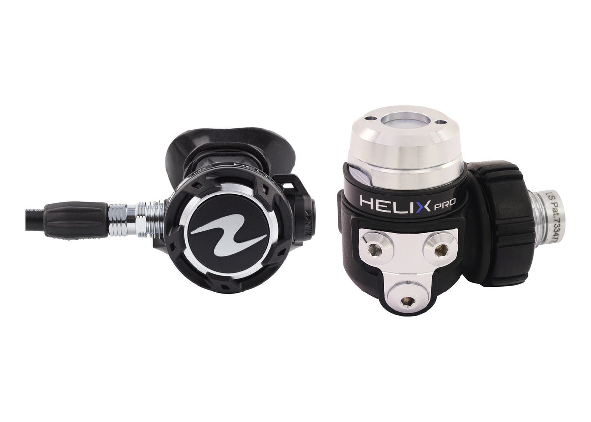 Aqua Lung Helix Pro regulator, second stage and DIN first stage