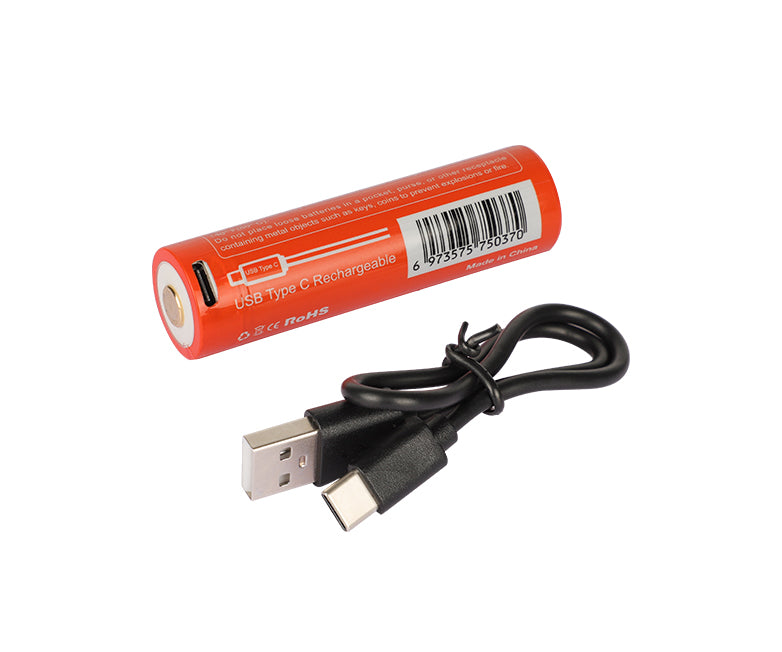 21700USB RECHARGEABLE 5000mAh