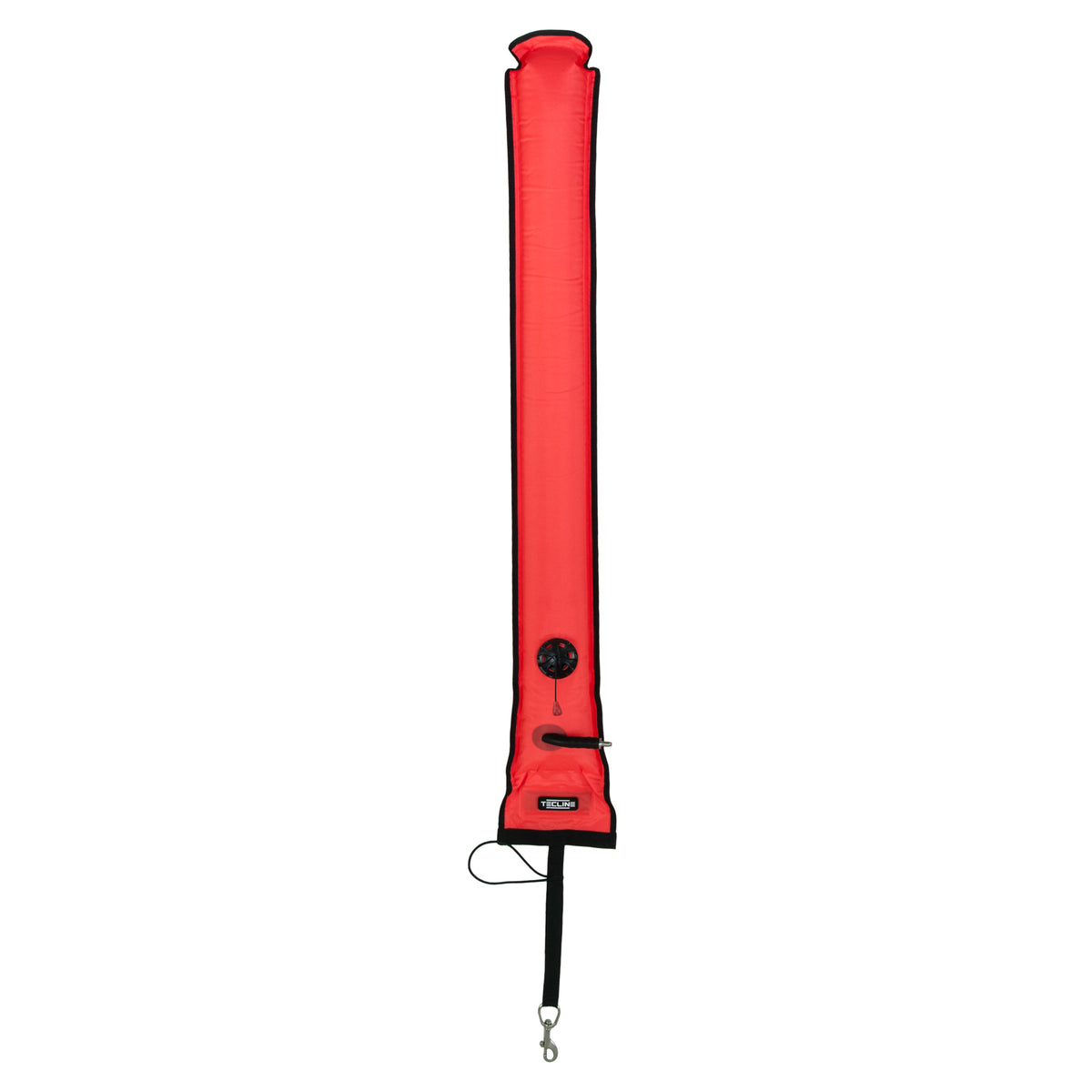 Tecline semi-closed SMB 18/122 cm in orange, fully inflated