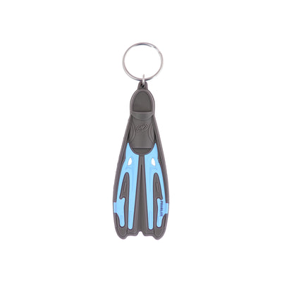 Scubatech Tiara II fin key ring in light blue