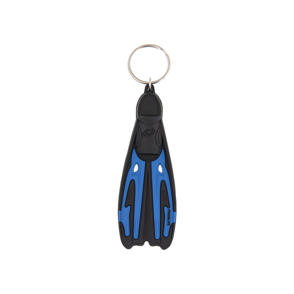 Scubatech Tiara II fin key ring in red with black foot pocket