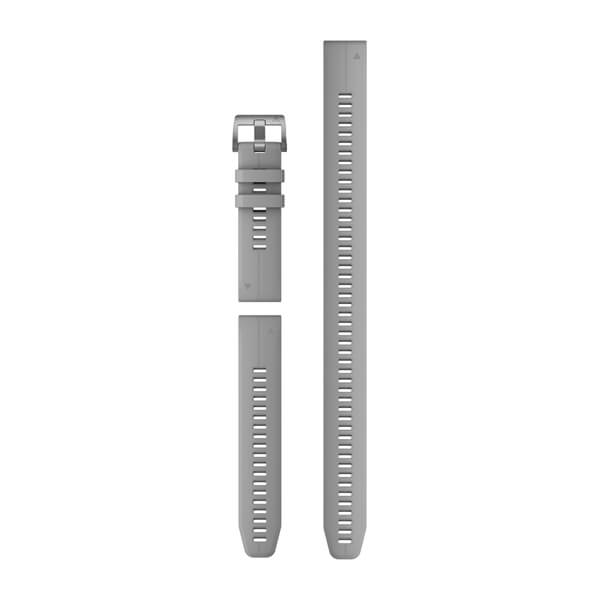 Garmin QuickFit 22 mm dive band in powder grey silicone