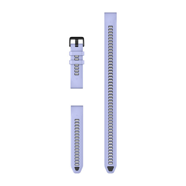 Garmin QuickFit 20 mm dive band in blueberry silicone