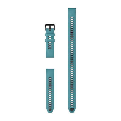 Garmin QuickFit 20 mm dive band in turquoise silicone