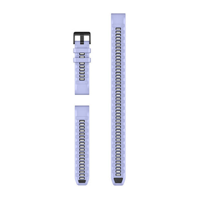 Garmin QuickFit 22 mm dive band in blueberry silicone