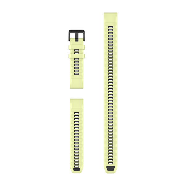 Garmin QuickFit 22 mm dive band in citron silicone