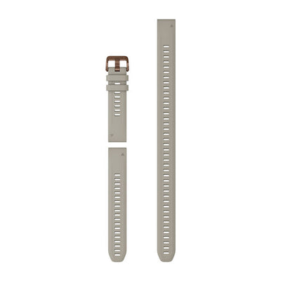 Garmin QuickFit 20 mm dive band in French grey silicone