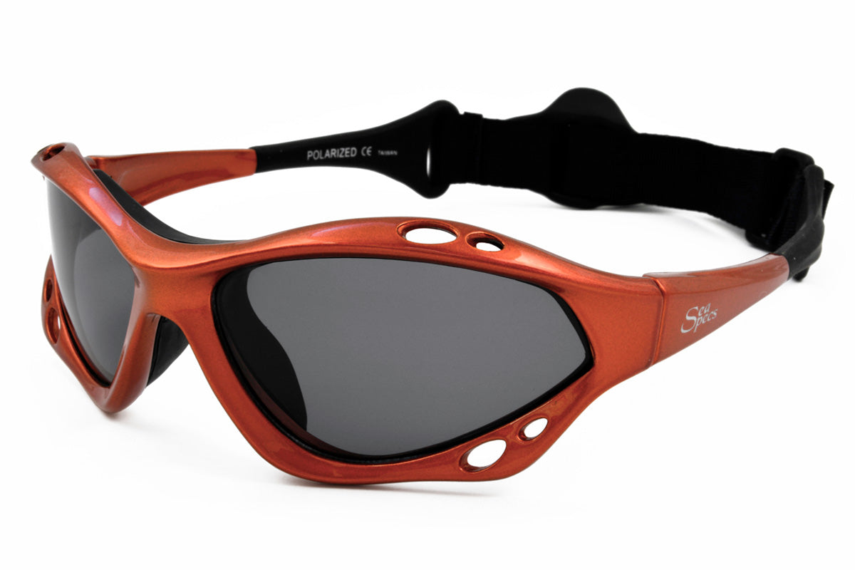 Sea Specs Classic Black with Amber Lens