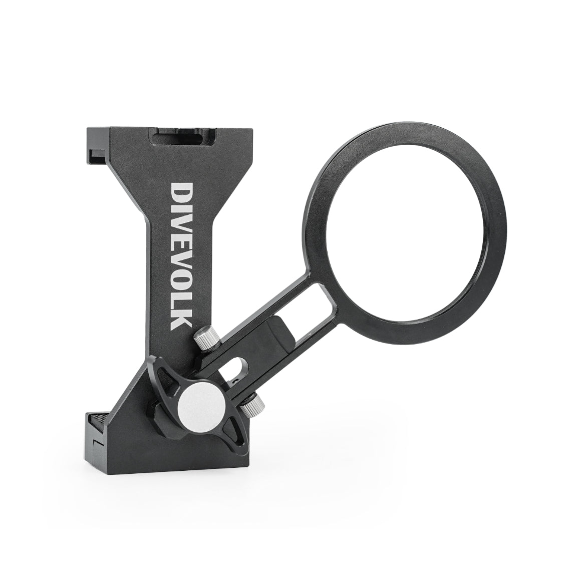 Divevolk SeaTouch 4 Max Plus expansion clamp with 67 mm lens adapter ring