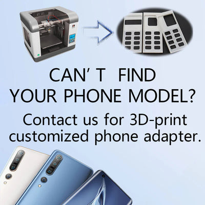 Divevolk illustration of the 3D printed customised phone adapter service for SeaTouch housings