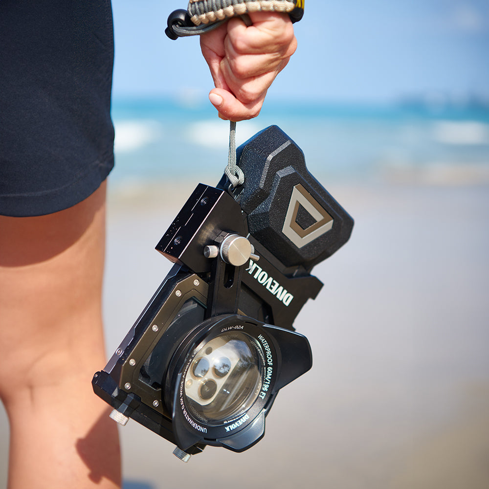 Divevolk 0.6x wide-angle wet lens with lens hood