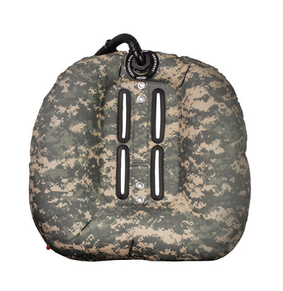 Tecline Donut 22 Special Edition wing in camo grey, back view