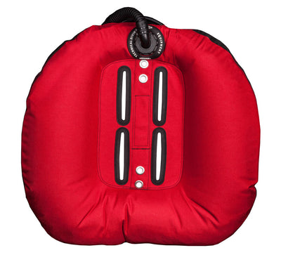 Tecline Donut 22 Special Edition wing in red, back view