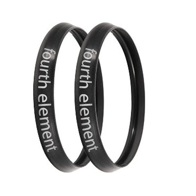 Ellipse Silicone O-Ring Bands Pair