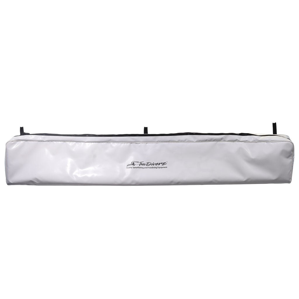 Free Divers white padded gunnel bag with anchor points