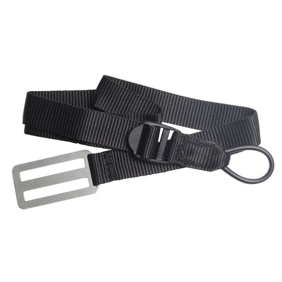 Buckle and loop of the Free Divers leg strap