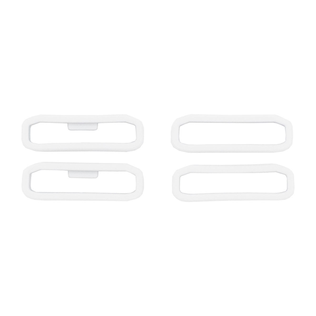 Garmin QuickFit 26 mm band keepers in whitestone