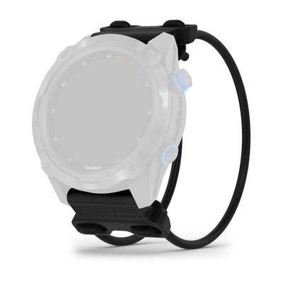 Garmin QuickFit 26 mm bungee mount shown fitted to a watch