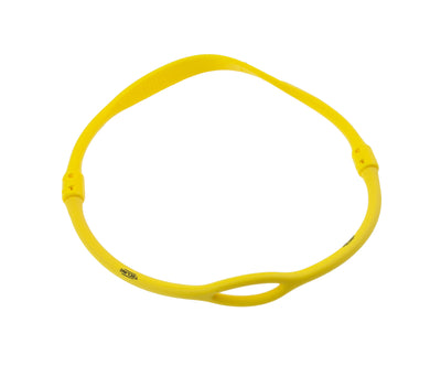 Tecline yellow silicone regulator necklace, 0.72 m