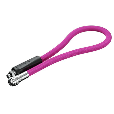 Pink braided Hydpro Bright Tek LP inflator hose