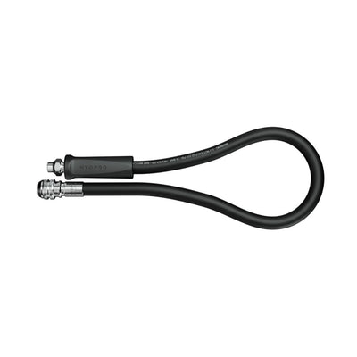 Hydpro Classic LP inflator hose with Sealed-Skin satin finish, side view