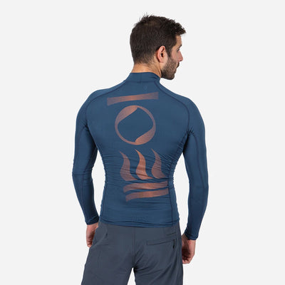 Fourth Element Men's Long Sleeve Hydroskin Insignia Blue back