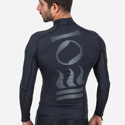 Fourth Element Men's Long Sleeve Hydroskin Black back
