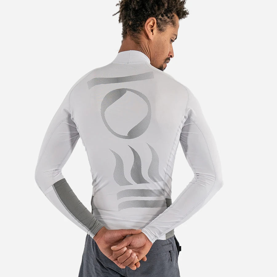 Fourth Element Men's Long Sleeve Hydroskin White back