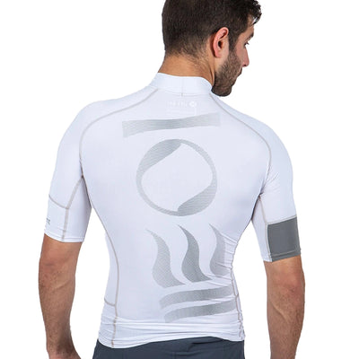 Fourth Element Men's Short Sleeve Hydroskin White back