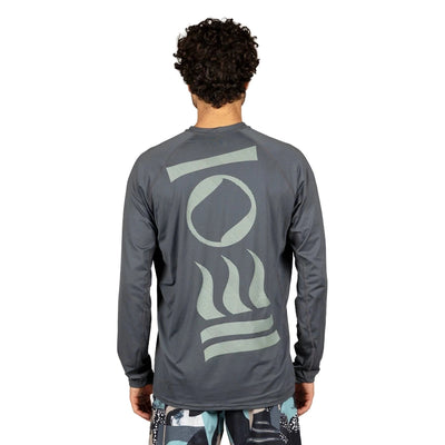 Fourth Element OceanPositive Men's L/S Hydro-T Graphite back
