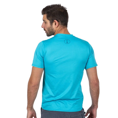 Fourth Element OceanPositive Men's S/S Hydro-T Azure back