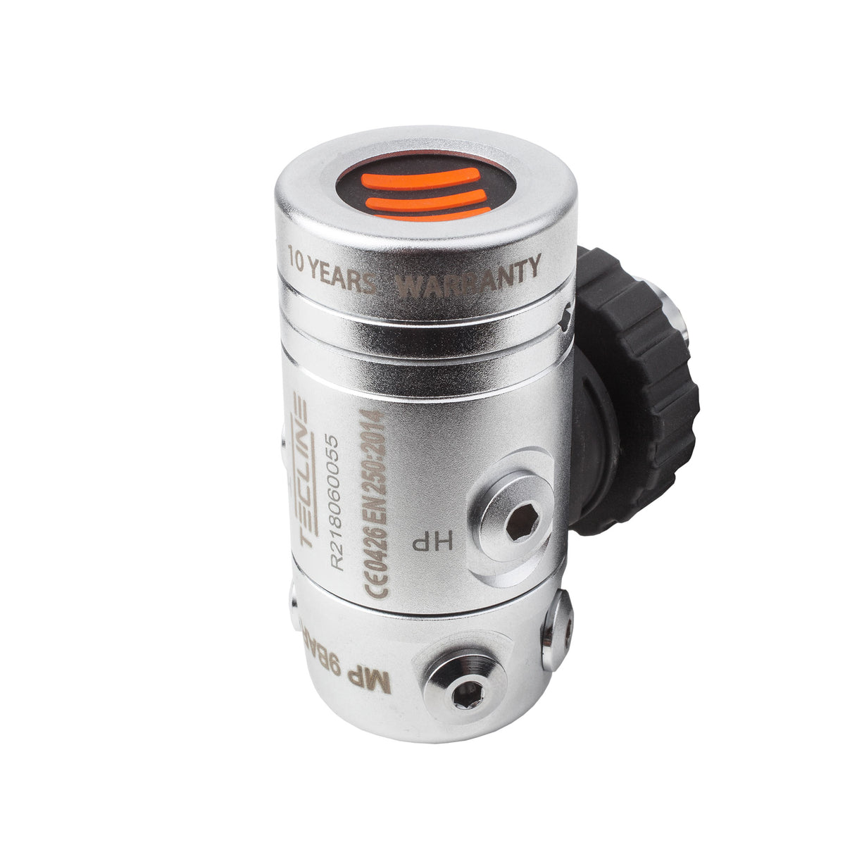 Tecline R2 TEC first stage with fifth LP port, DIN version