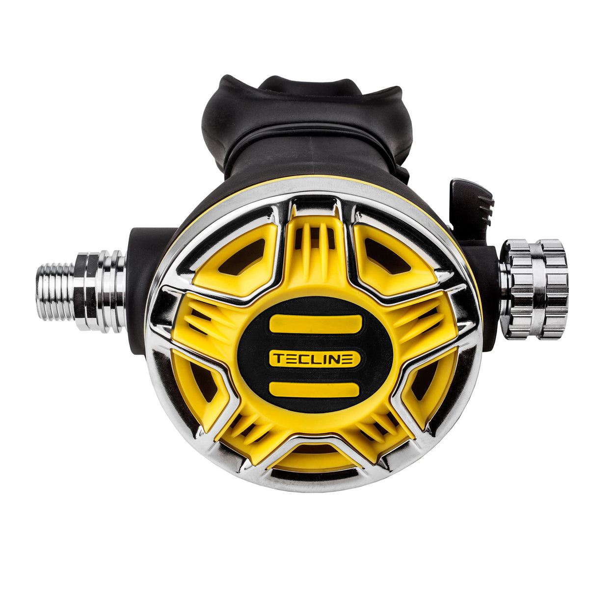 Tecline TEC2 second stage in black with stainless steel outer ring