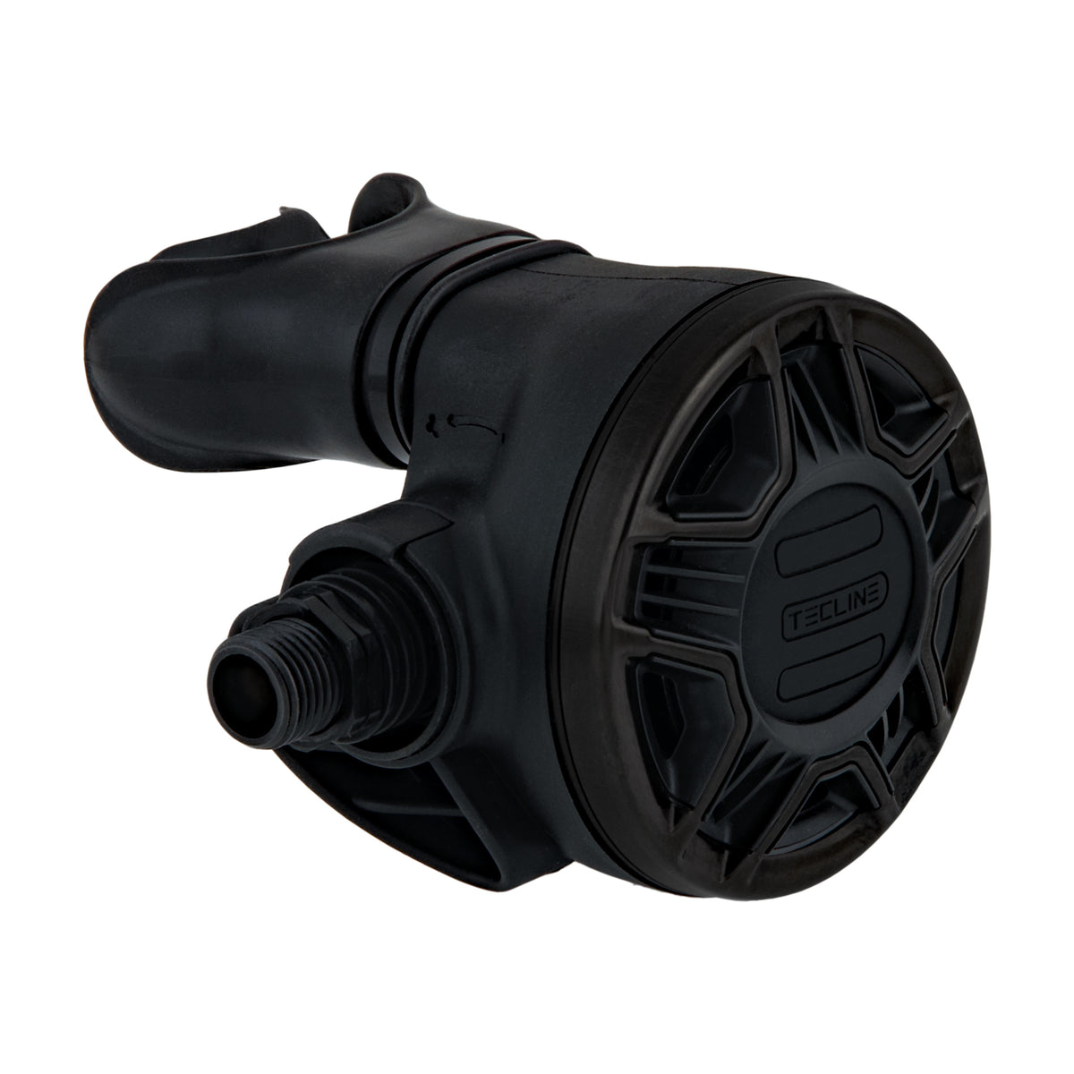 Tecline TEC2 reversible Military Line second stage in black, front view