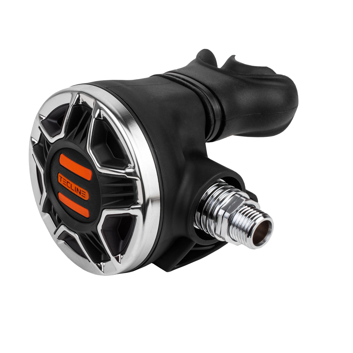 Tecline TEC2 reversible second stage in black, front view