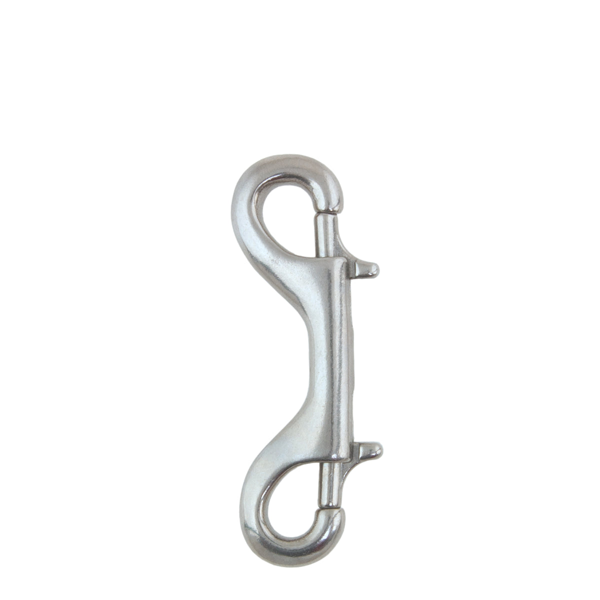 Tecline stainless steel double ender snap, 90 mm