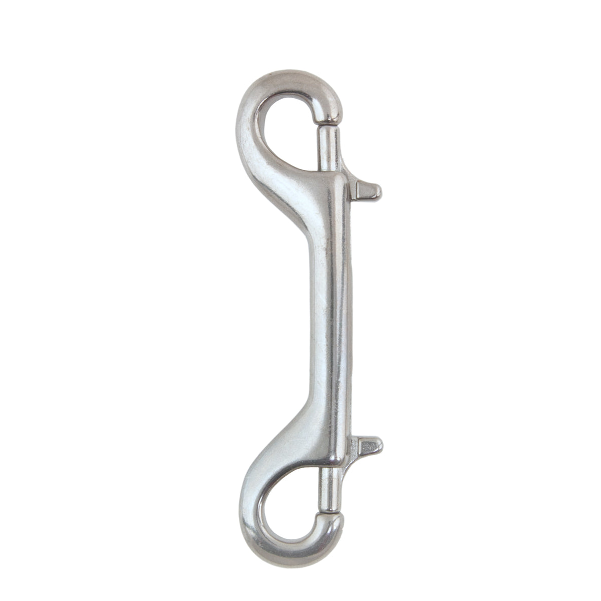 Tecline stainless steel double ender snap, 90 mm