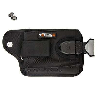 Tecline right QR weight pocket with quick-release handle
