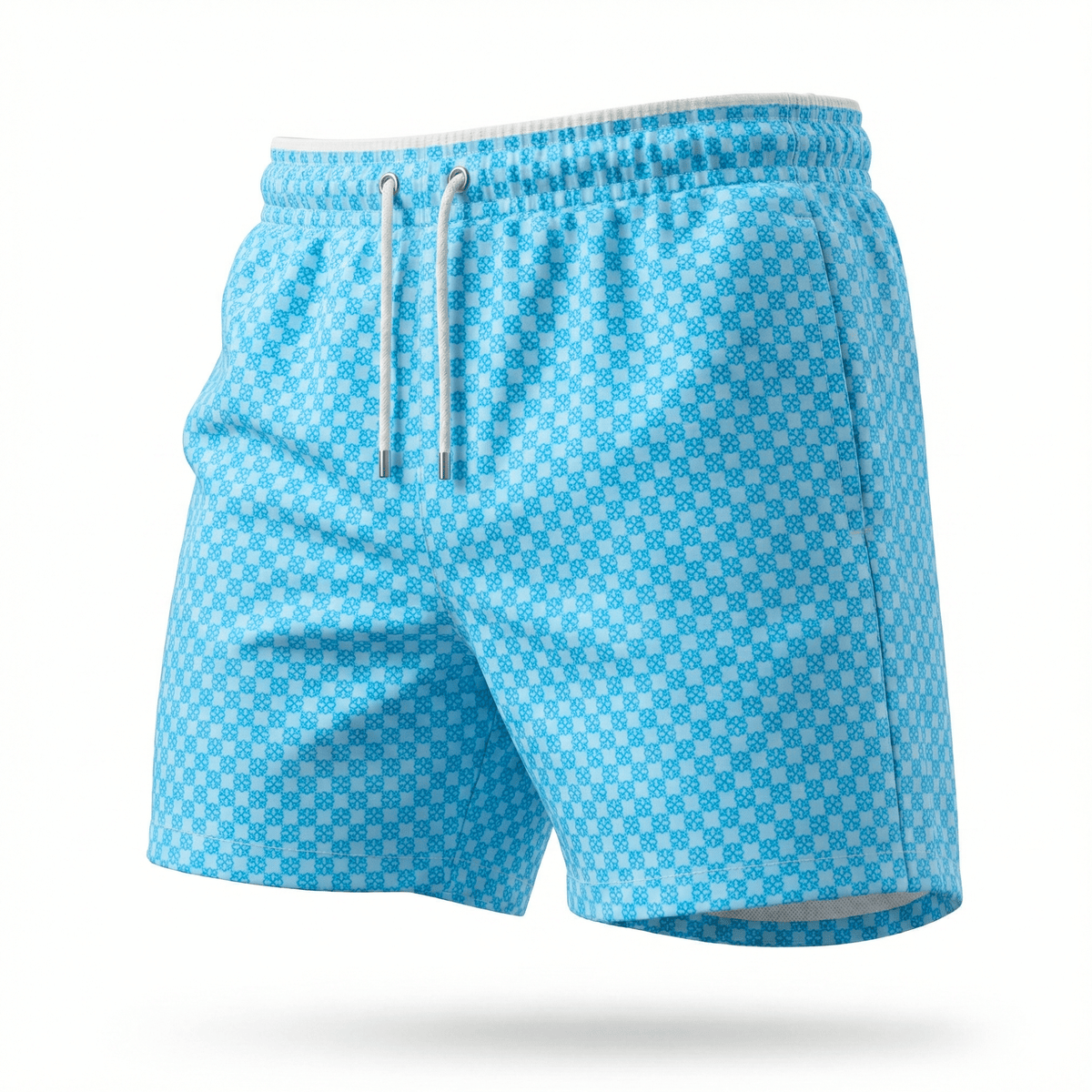 Kikx board shorts in aegean infinity