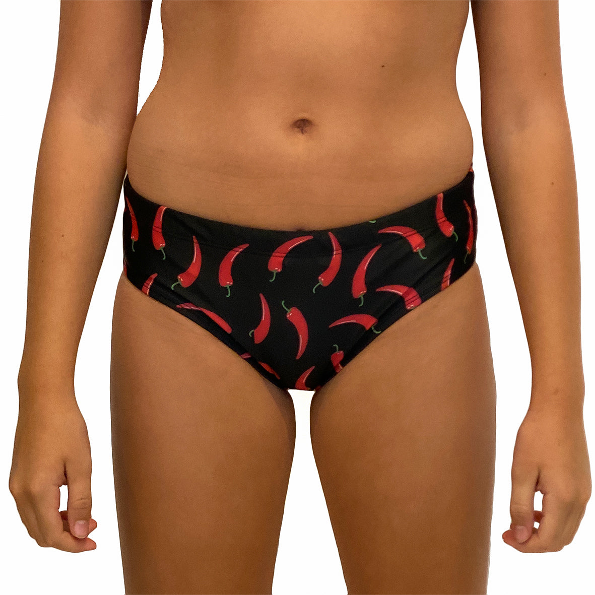 Kikx brief swimsuit in chillies