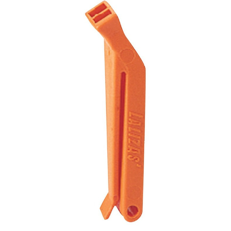 Orange Lalizas pea-less nautical whistle for lifejackets