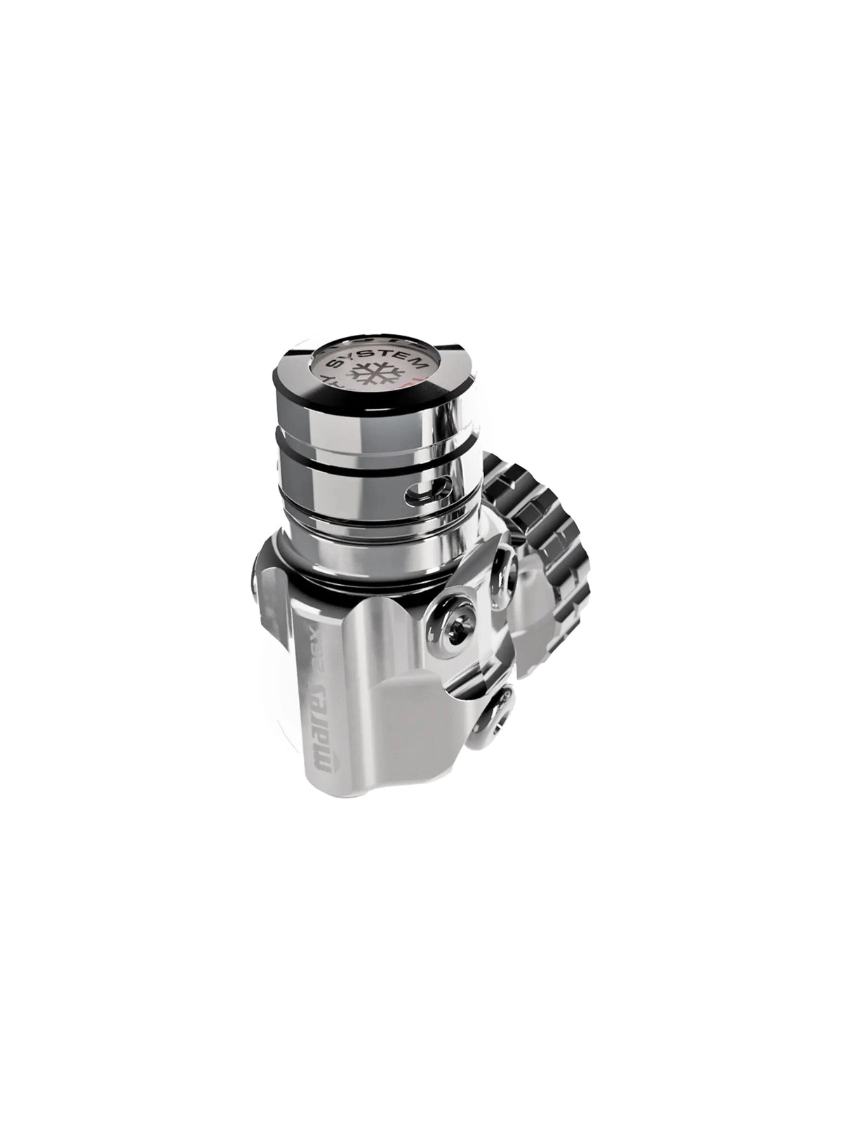 Mares 26XR HR regulator in black, HR second stage and 26XR first stage together