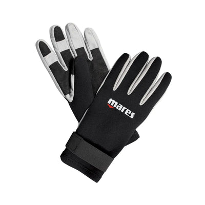 Mares Amara 2mm dive gloves showing the Amara palm and fingers