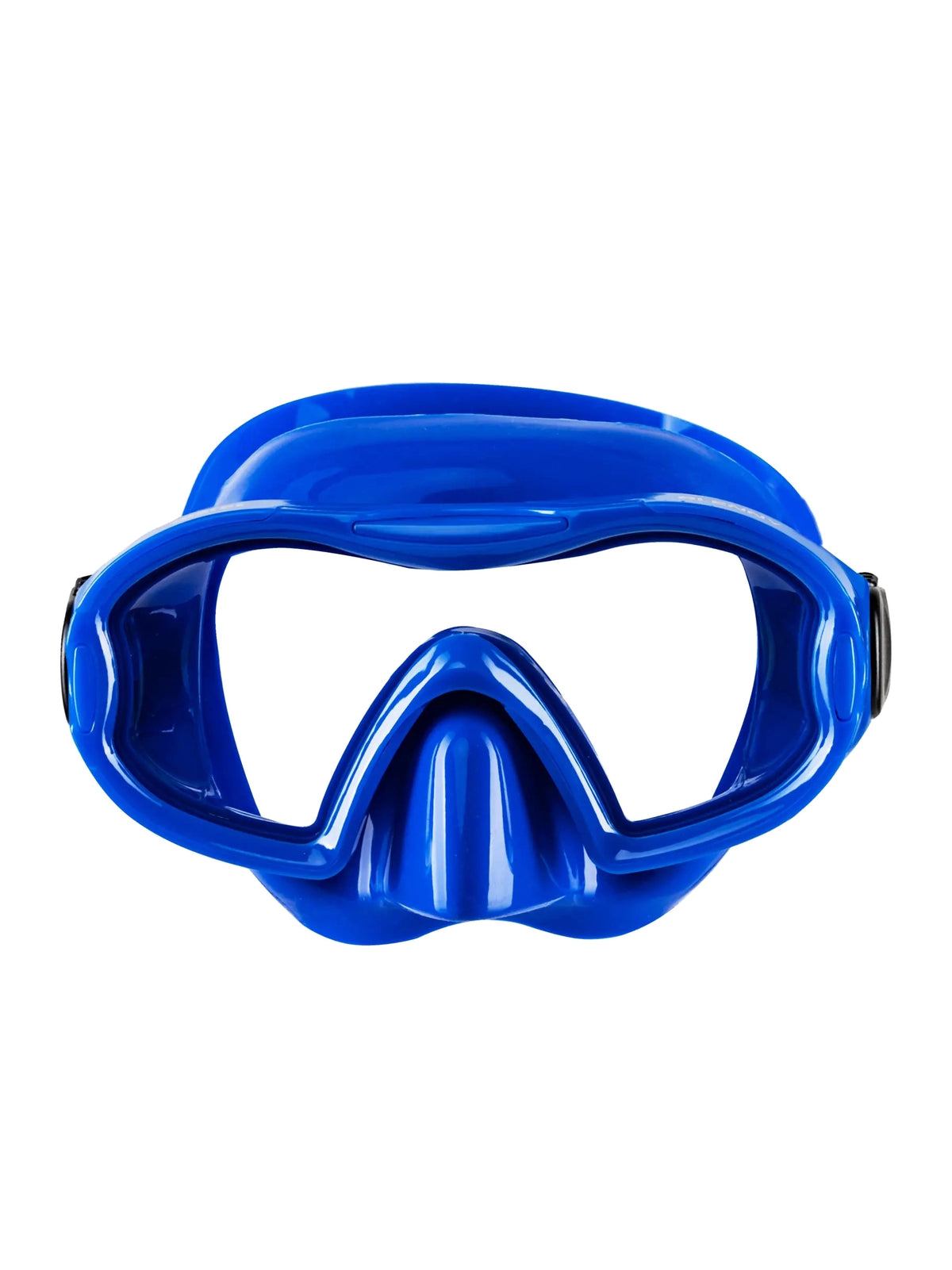 Mares Blenny kids mask and snorkel combo in blue, mask and snorkel together