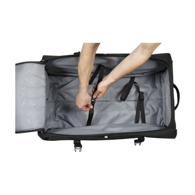 Mares Cruise Backpack interior with tie-down straps