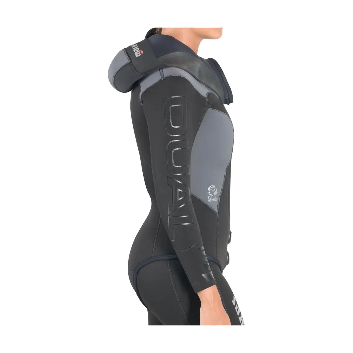 Mares Dual 5mm She Dives jacket, side view