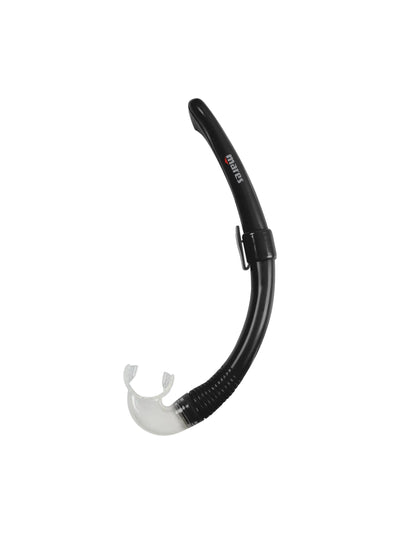 Mares Snorkel @ foldable snorkel in black, side view